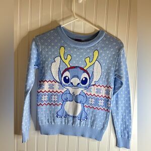 Disney Blue Sweater with Character Design
